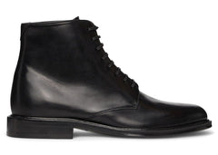 Saint Laurent Army 20 Lace Up Boot Black