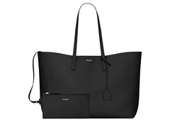 Saint Laurent E/W Shopping Bag Black
