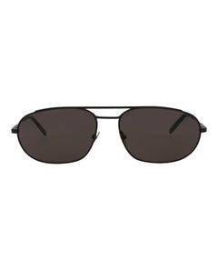 Saint Laurent Round Oval Sunglasses Black/Black/Black (SL561-30013779-001)