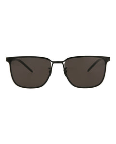 Saint Laurent Square Rectangle Sunglasses Black/Black/Black (SL428-30010694-002)