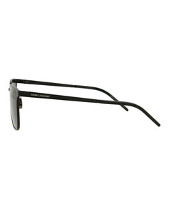 Saint Laurent Square Rectangle Sunglasses Black/Black/Black (SL428-30010694-002)