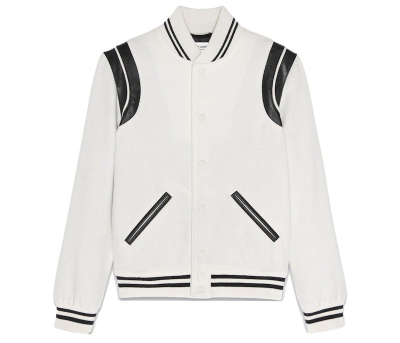 Saint Laurent Teddy Jacket Neutral