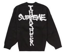 Supreme Thrasher Sweater (FW24) Black