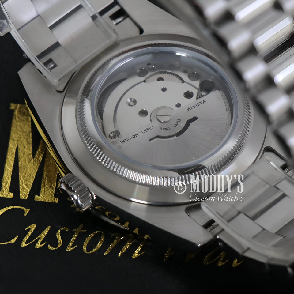 Seikojust Daydate Arabic Deep Grey