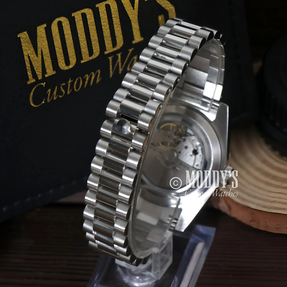 Seikojust Daydate Arabic Deep Grey