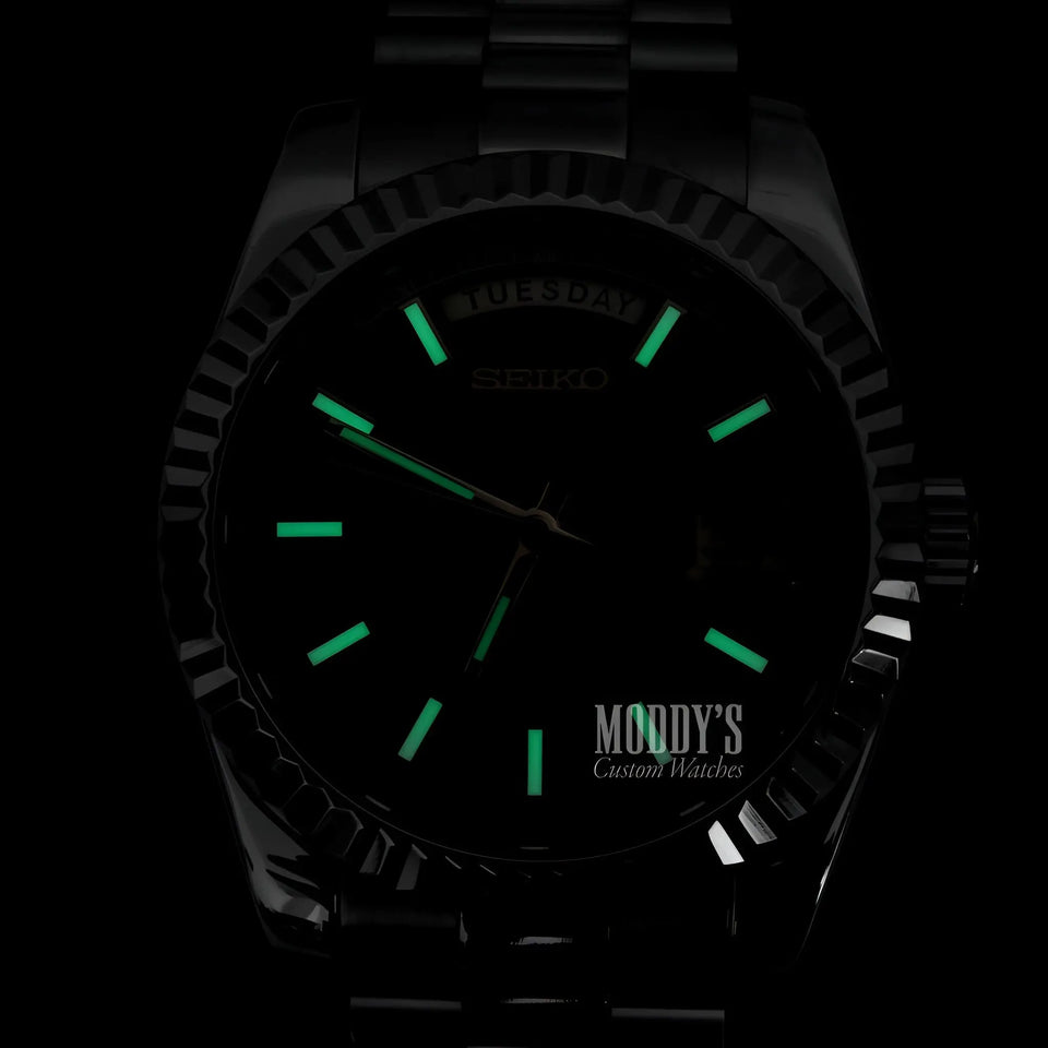 Seikojust Daydate Mint Green