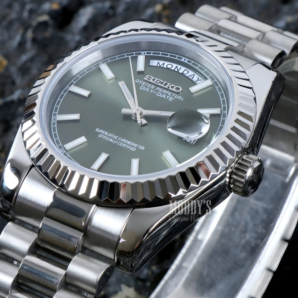 Seikojust Daydate Mint Green