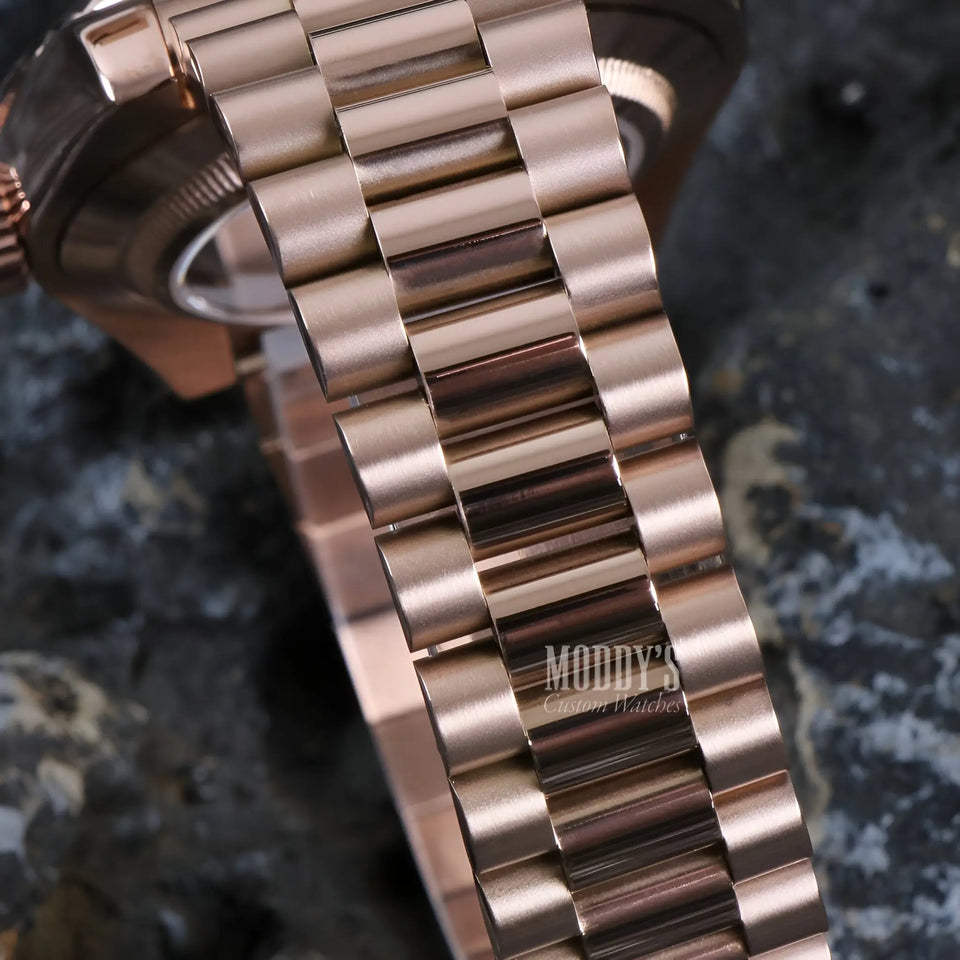 Seikojust Daydate Rose Gold Chocolate