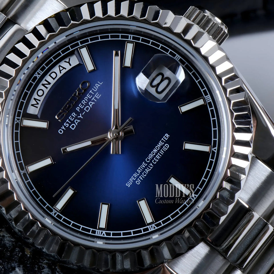 Seikojust Daydate Royal Blue