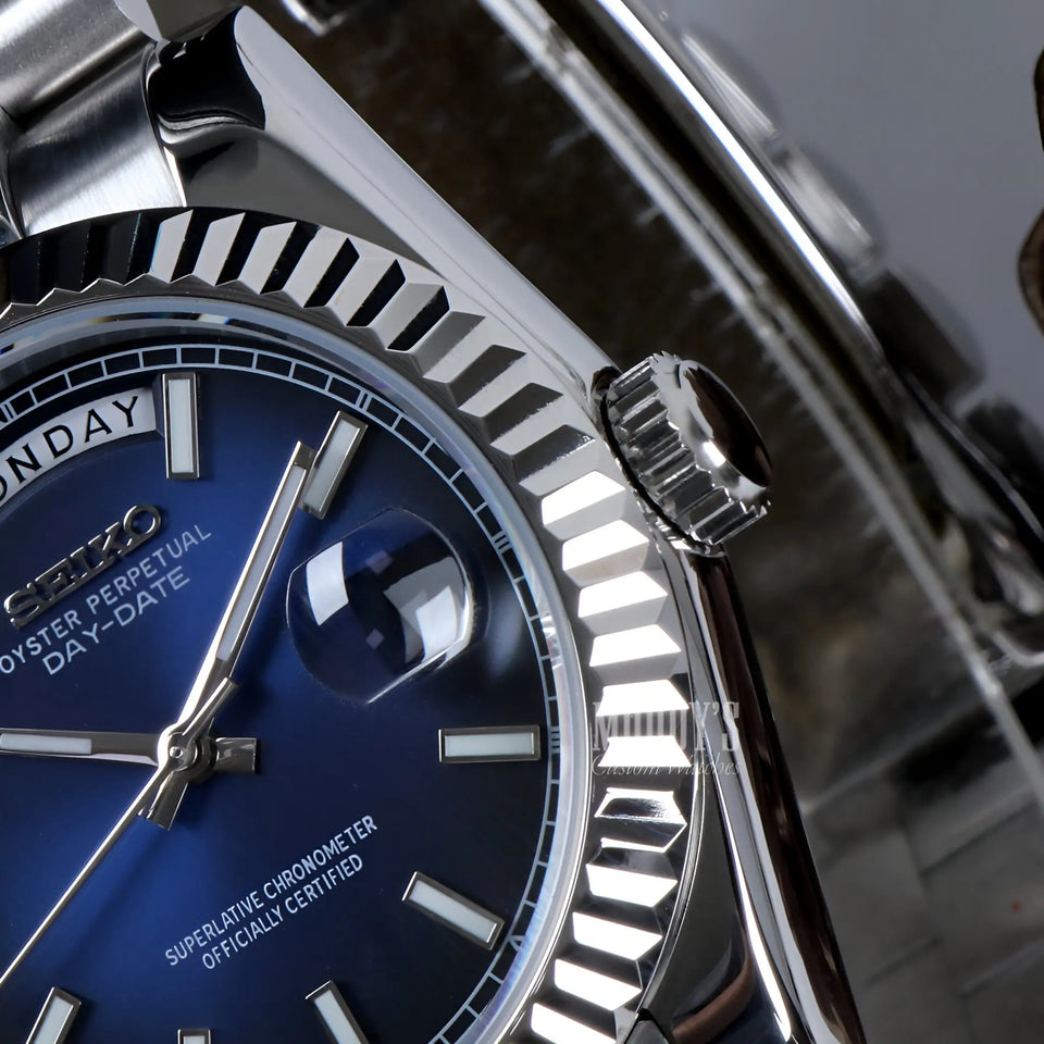 Seikojust Daydate Royal Blue