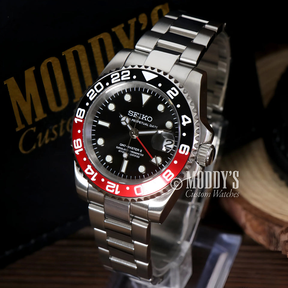 Seiko Mod GMT "Coke"
