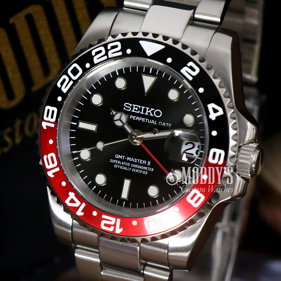 Seiko Mod GMT "Coke"