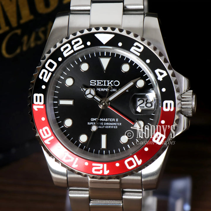 Seiko Mod GMT "Coke"