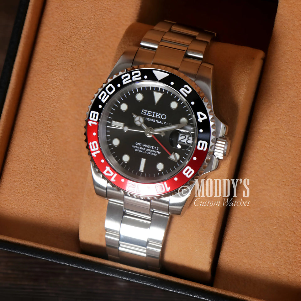 Seiko Mod GMT "Coke"
