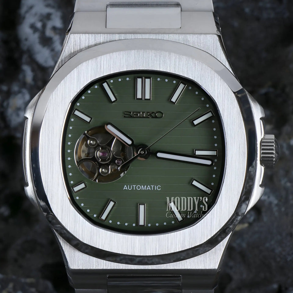 Nautiko Olive Green Open Movement