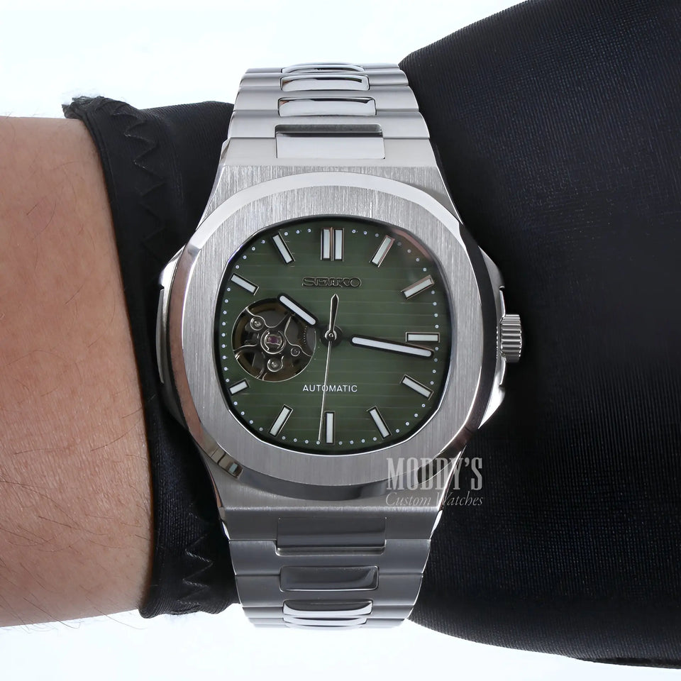 Nautiko Olive Green Open Movement