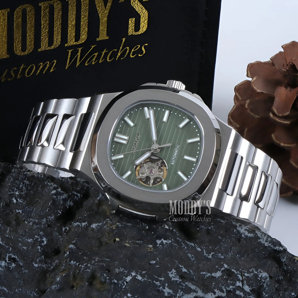 Nautiko Olive Green Open Movement