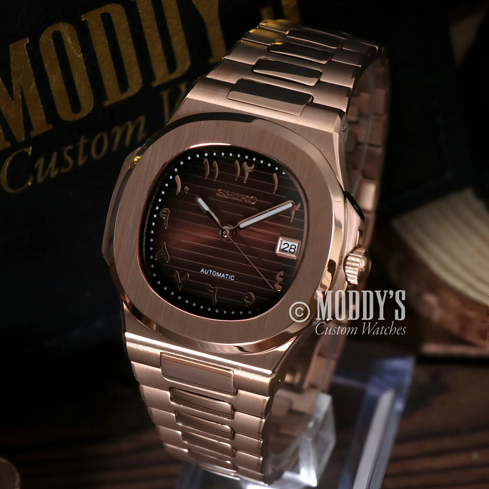 Nautiko Arabic Rose Gold - Chocolate