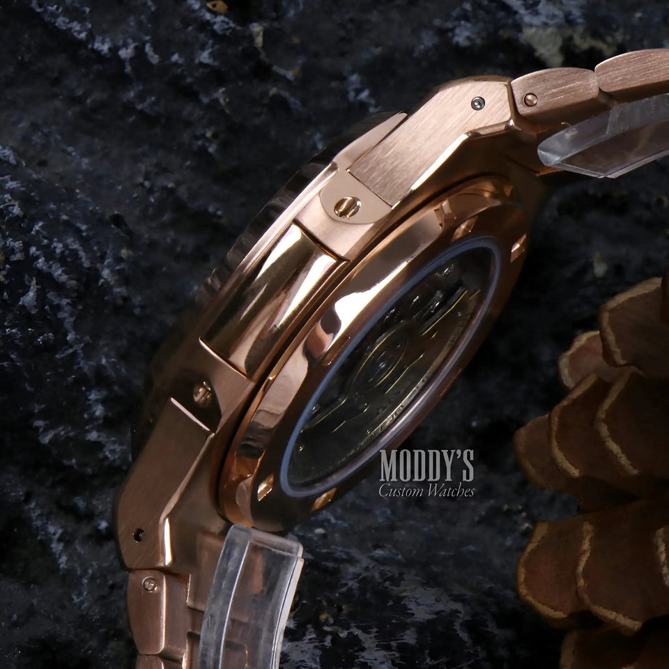 Nautiko Rose Gold Brown