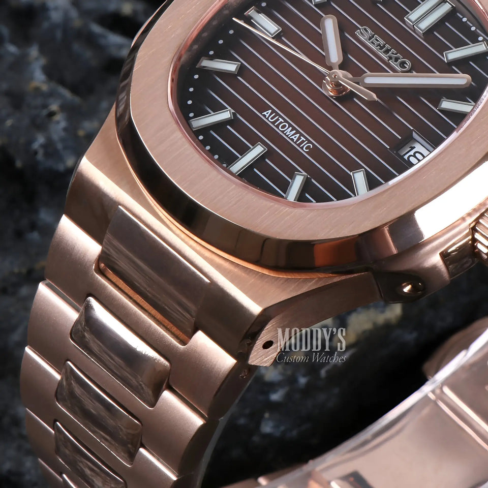Nautiko Rose Gold Brown