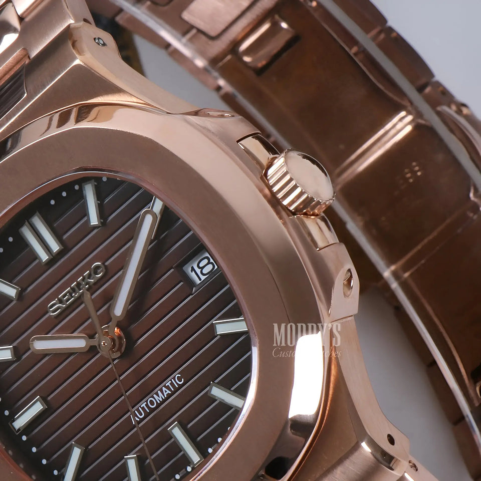 Nautiko Rose Gold Brown