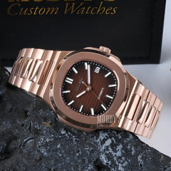 Nautiko Rose Gold Brown