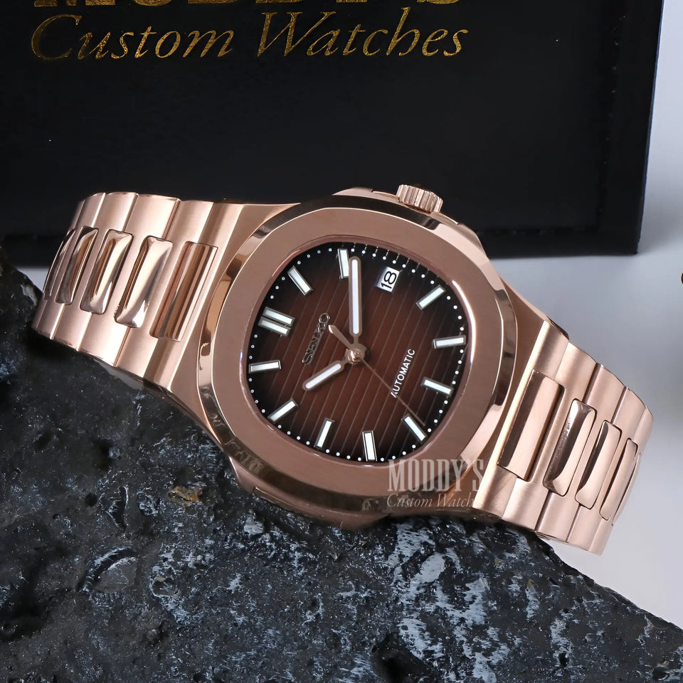 Nautiko Rose Gold Brown