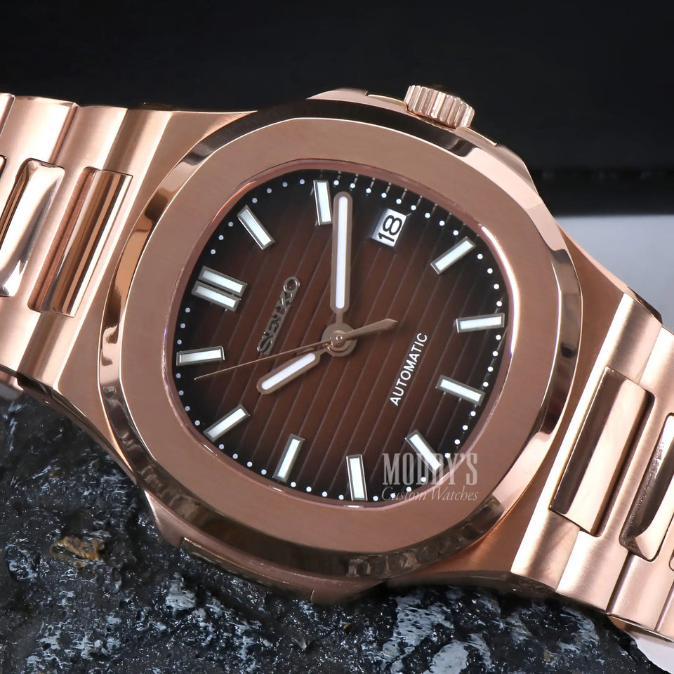 Nautiko Rose Gold Brown