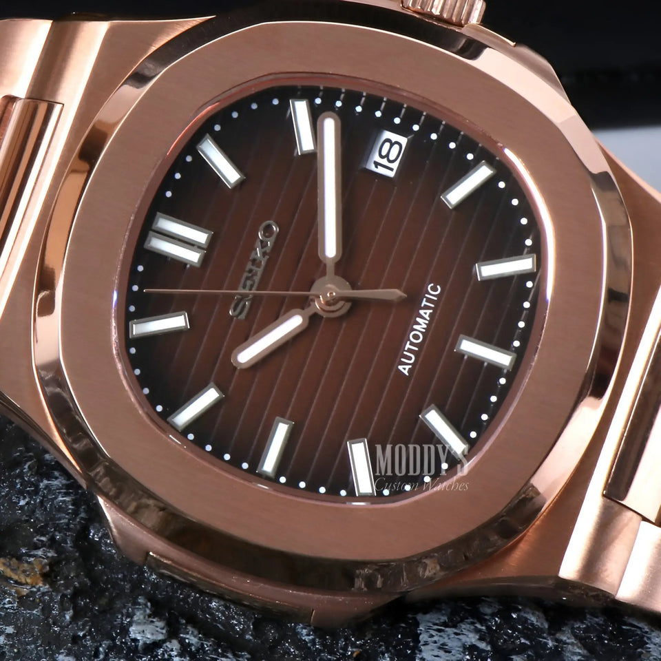 Nautiko Rose Gold Brown