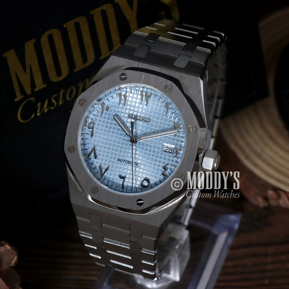 Royal Seikoak Arabic Ice Blue