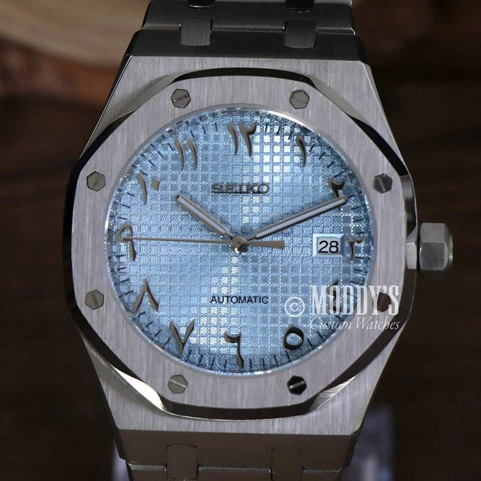 Royal Seikoak Arabic Ice Blue