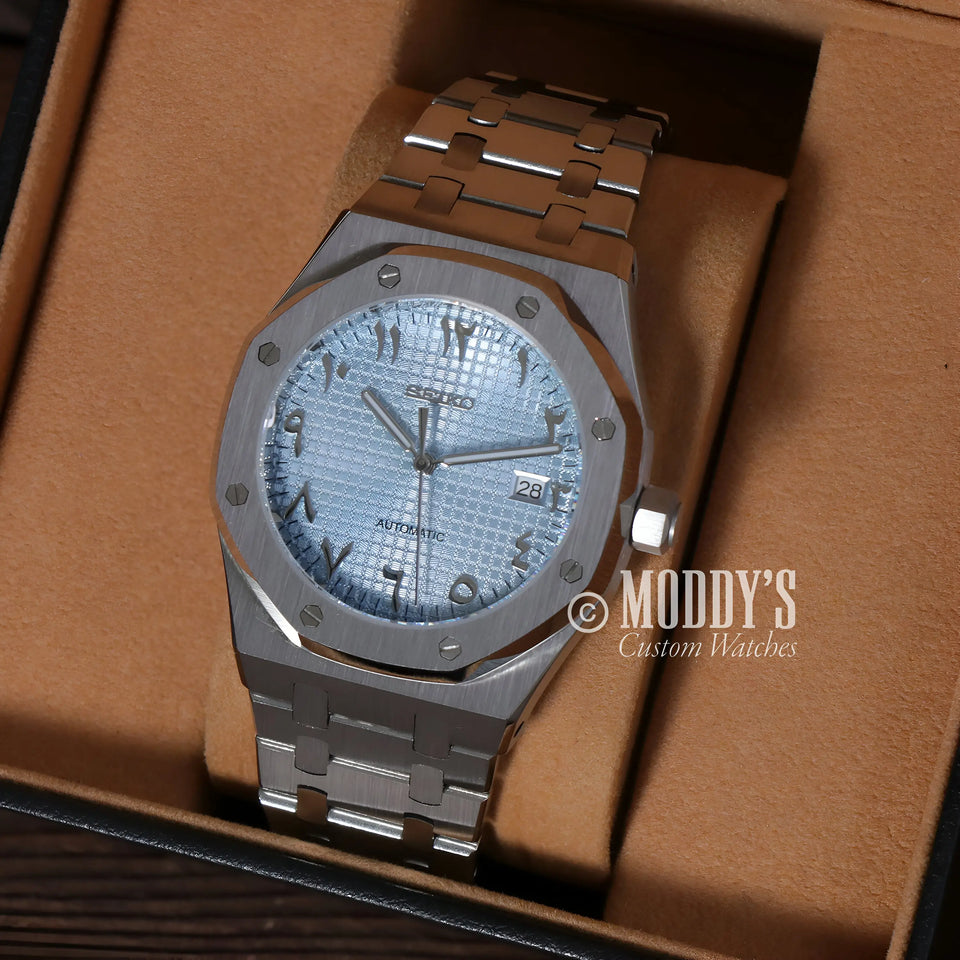 Royal Seikoak Arabic Ice Blue