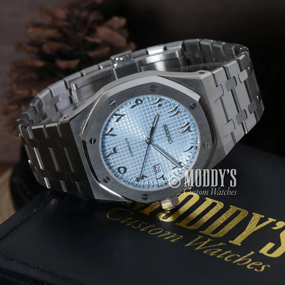 Royal Seikoak Arabic Ice Blue