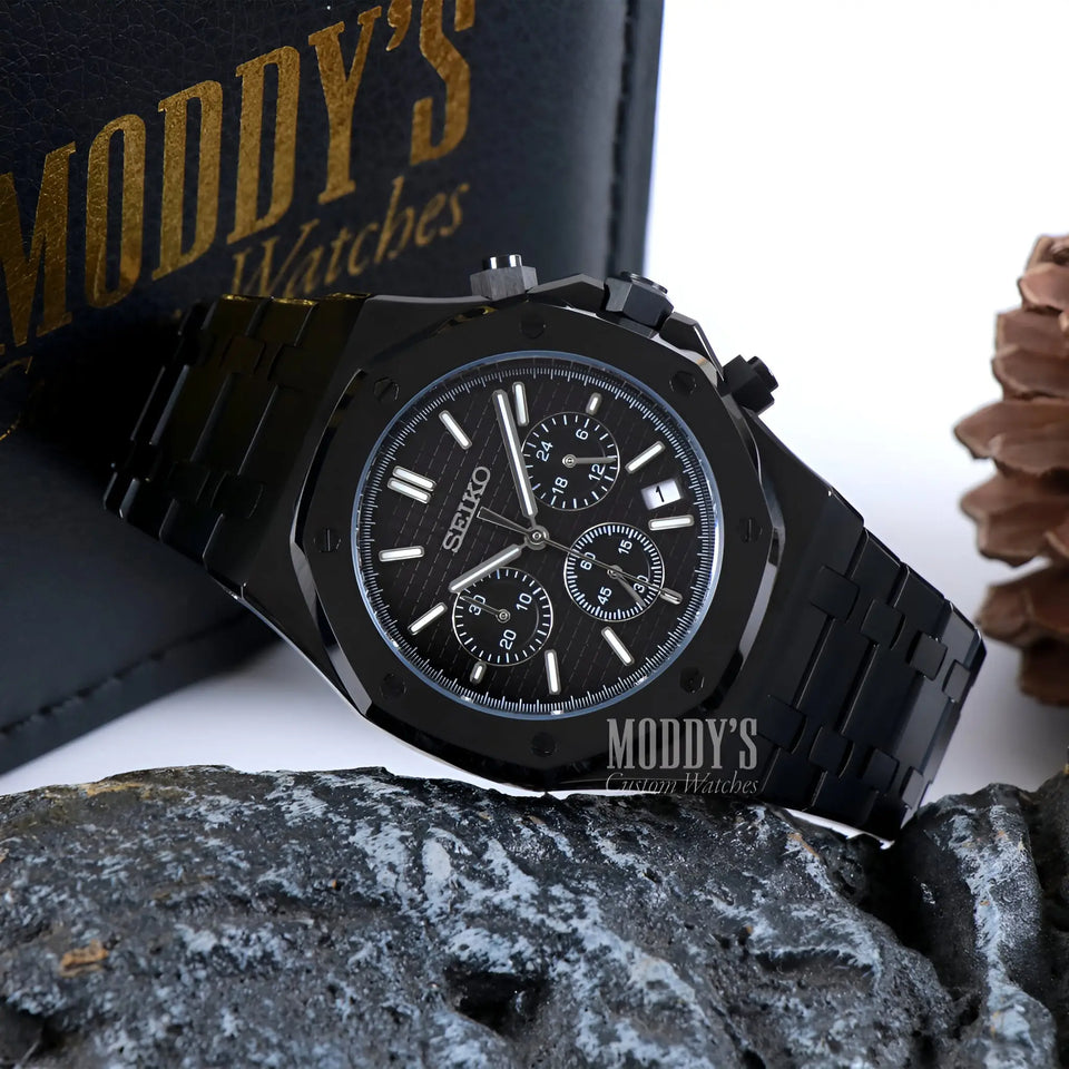 Royal Seikoak Chrono Triple Black