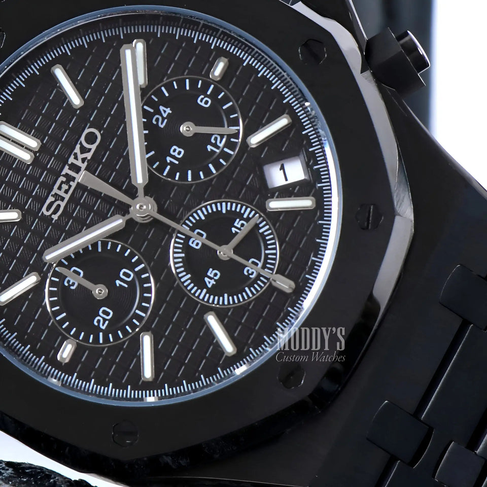 Royal Seikoak Chrono Triple Black