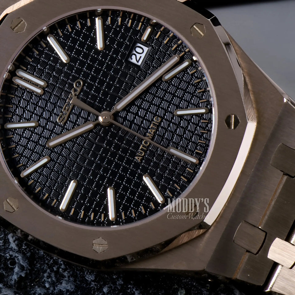 Royal Seikoak Rose Gold Black