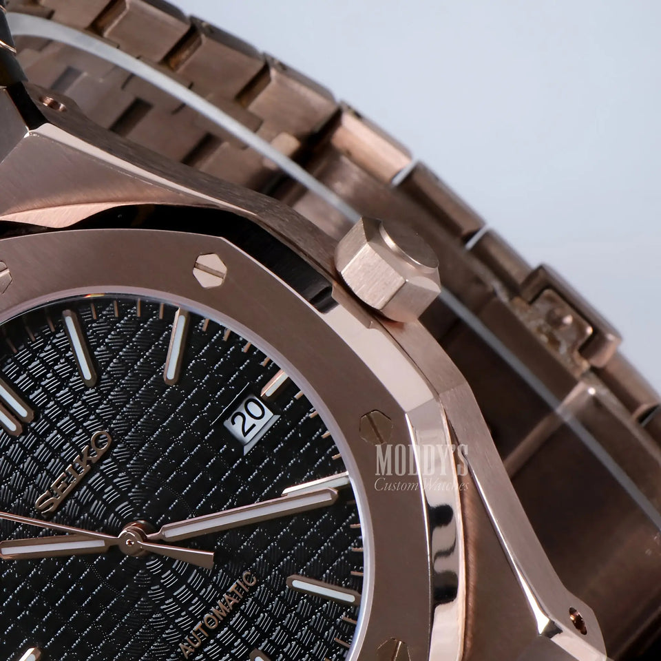 Royal Seikoak Rose Gold Black
