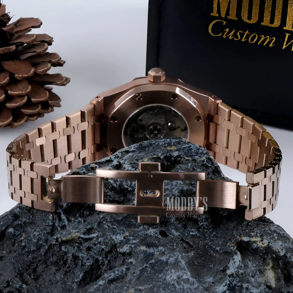 Royal Seikoak Rose Gold Black