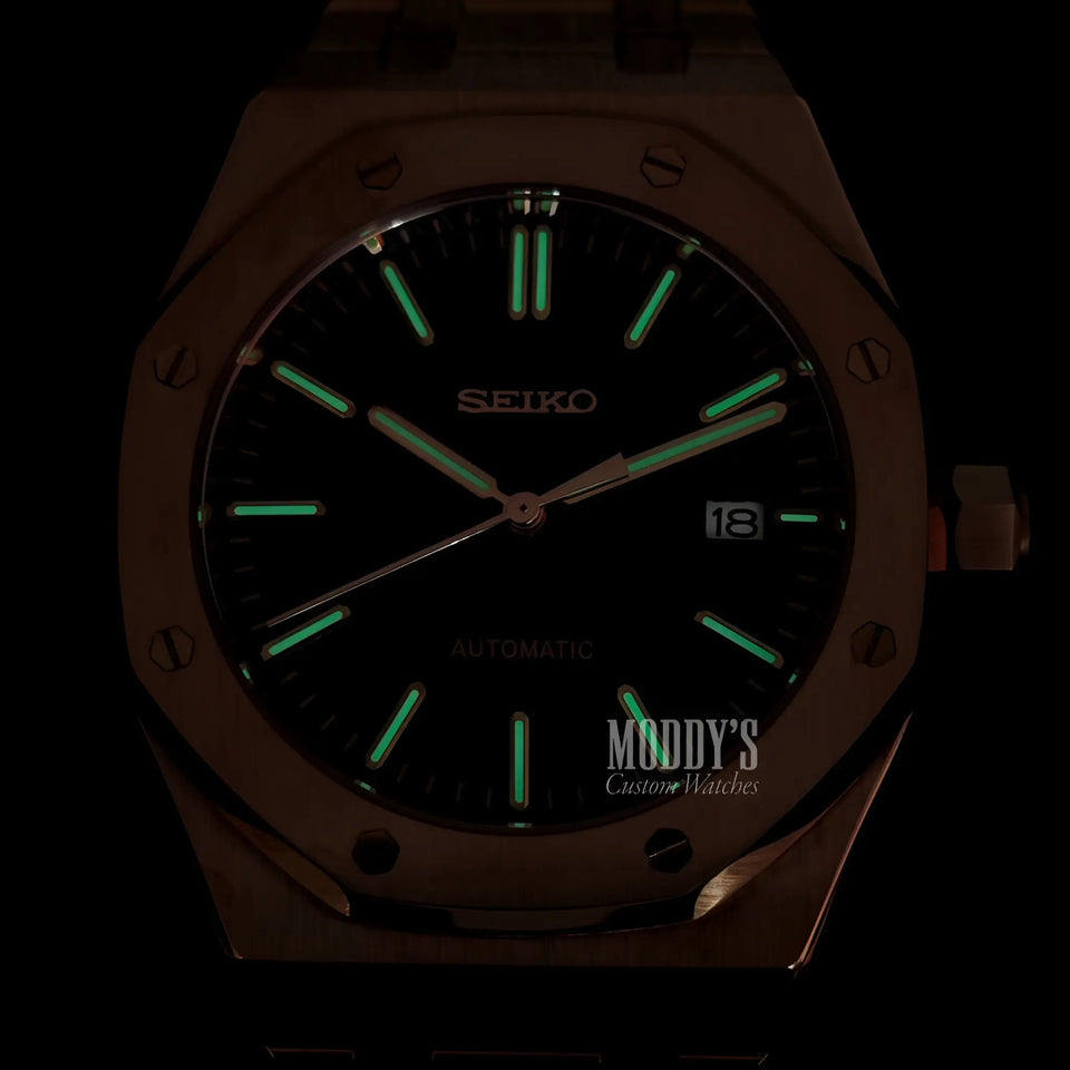 Royal Seikoak Rose Gold Black