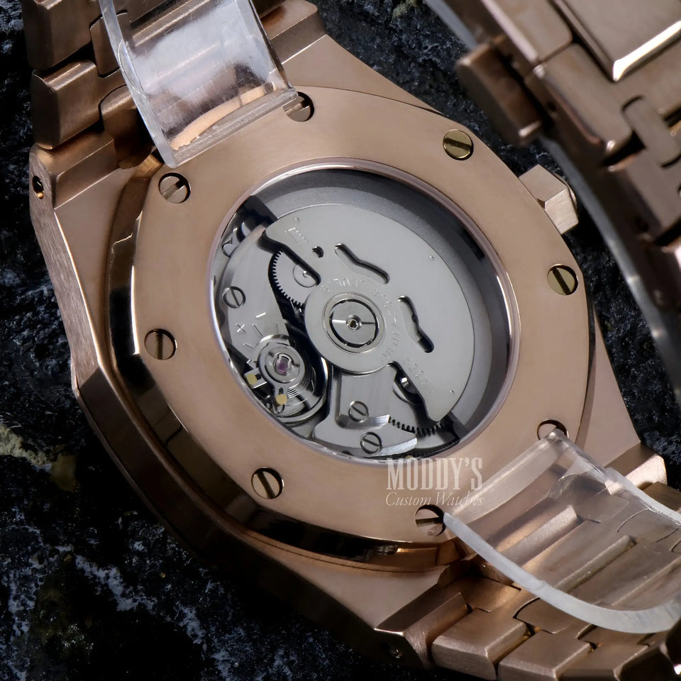 Royal Seikoak Rose Gold Black
