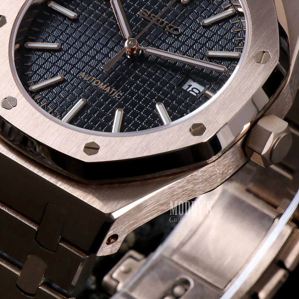 Royal Seikoak Rose Gold Black