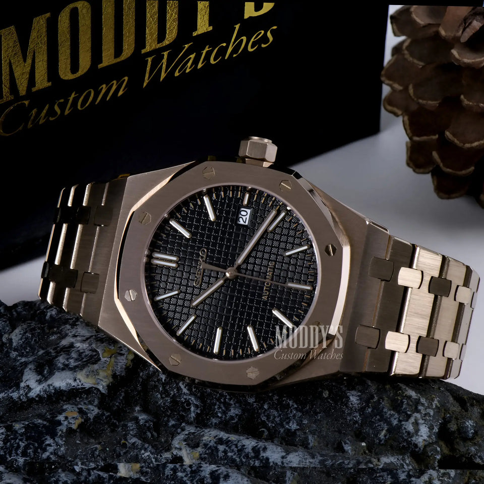 Royal Seikoak Rose Gold Black