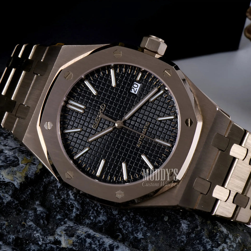 Royal Seikoak Rose Gold Black
