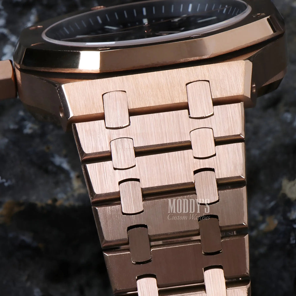 Royal Seikoak Rose Gold Skeleton