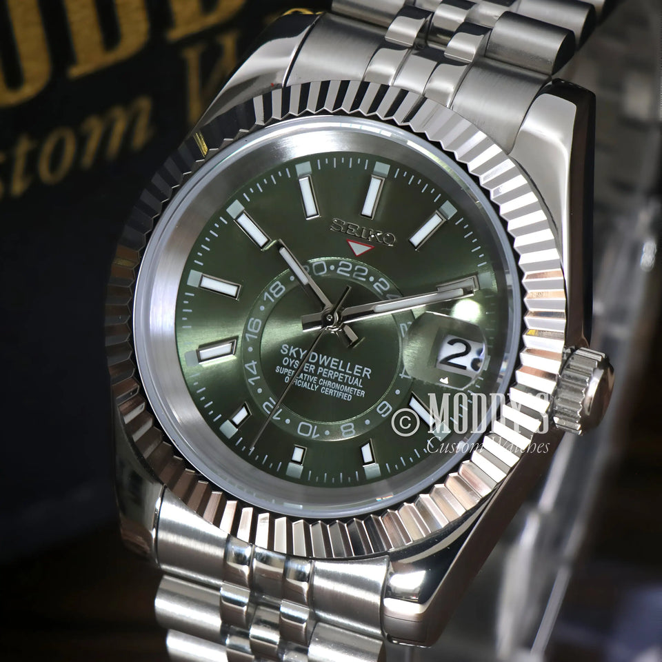 Seikojust Sky Dweller Mint Green
