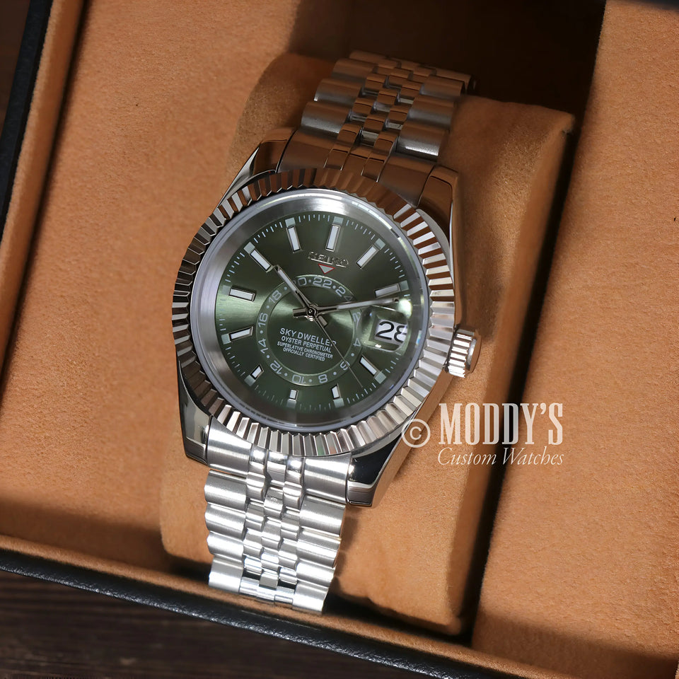 Seikojust Sky Dweller Mint Green
