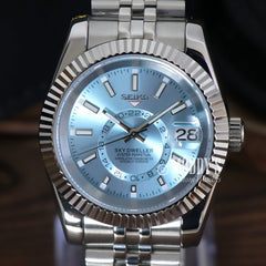 Seikojust Sky Dweller Ice Blue