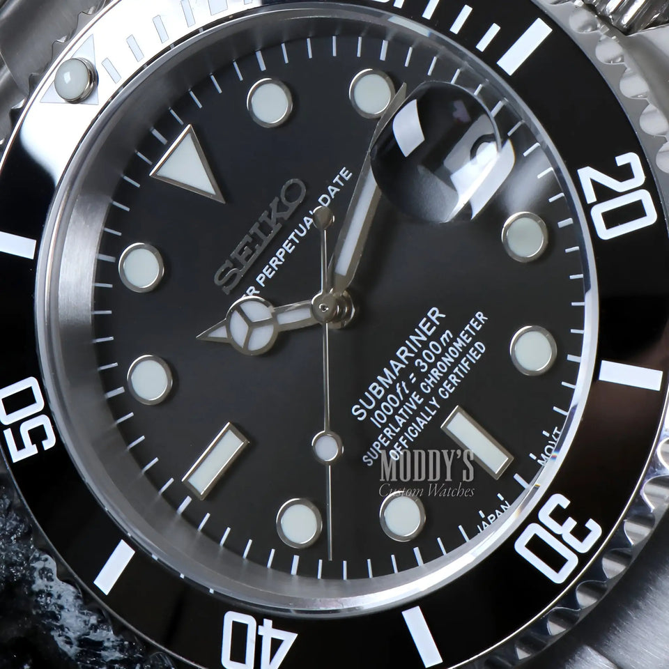 Seikomariner Steel Black
