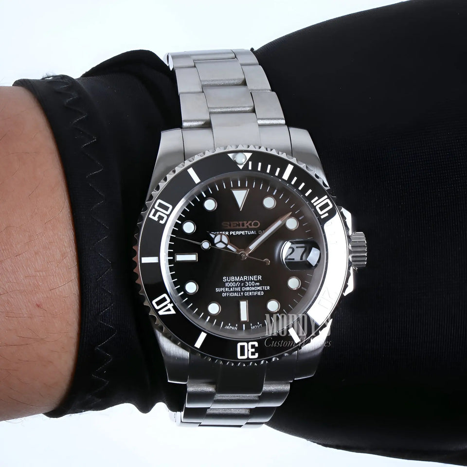 Seikomariner Steel Black