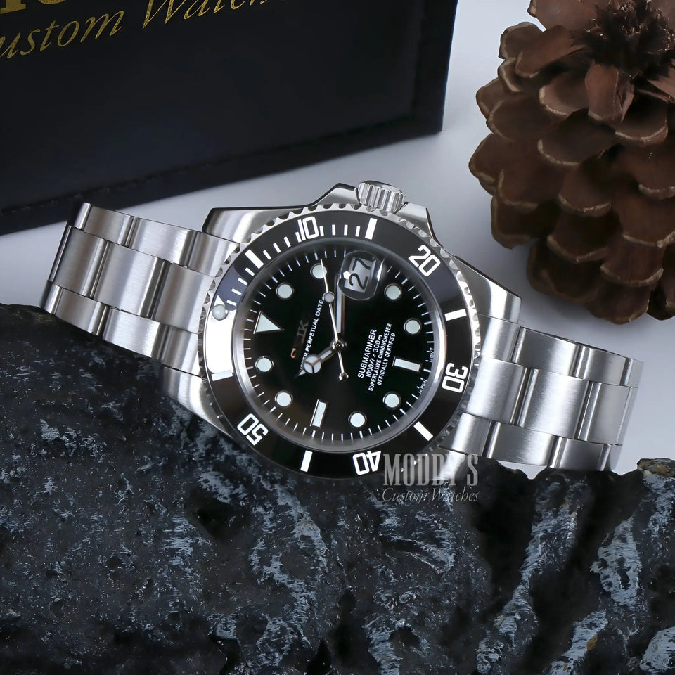 Seikomariner Steel Black